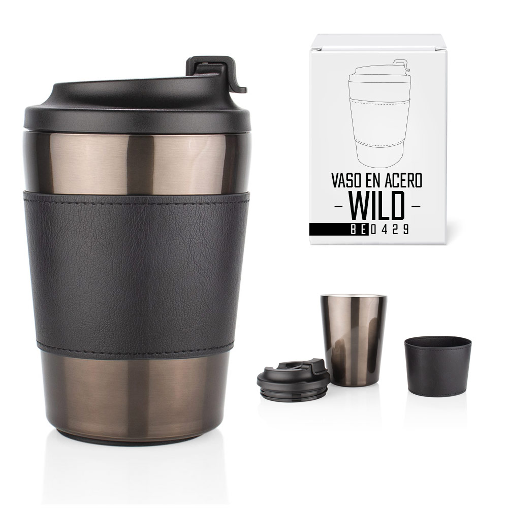 Vaso en Acero Wild 400 ml / 13 Oz